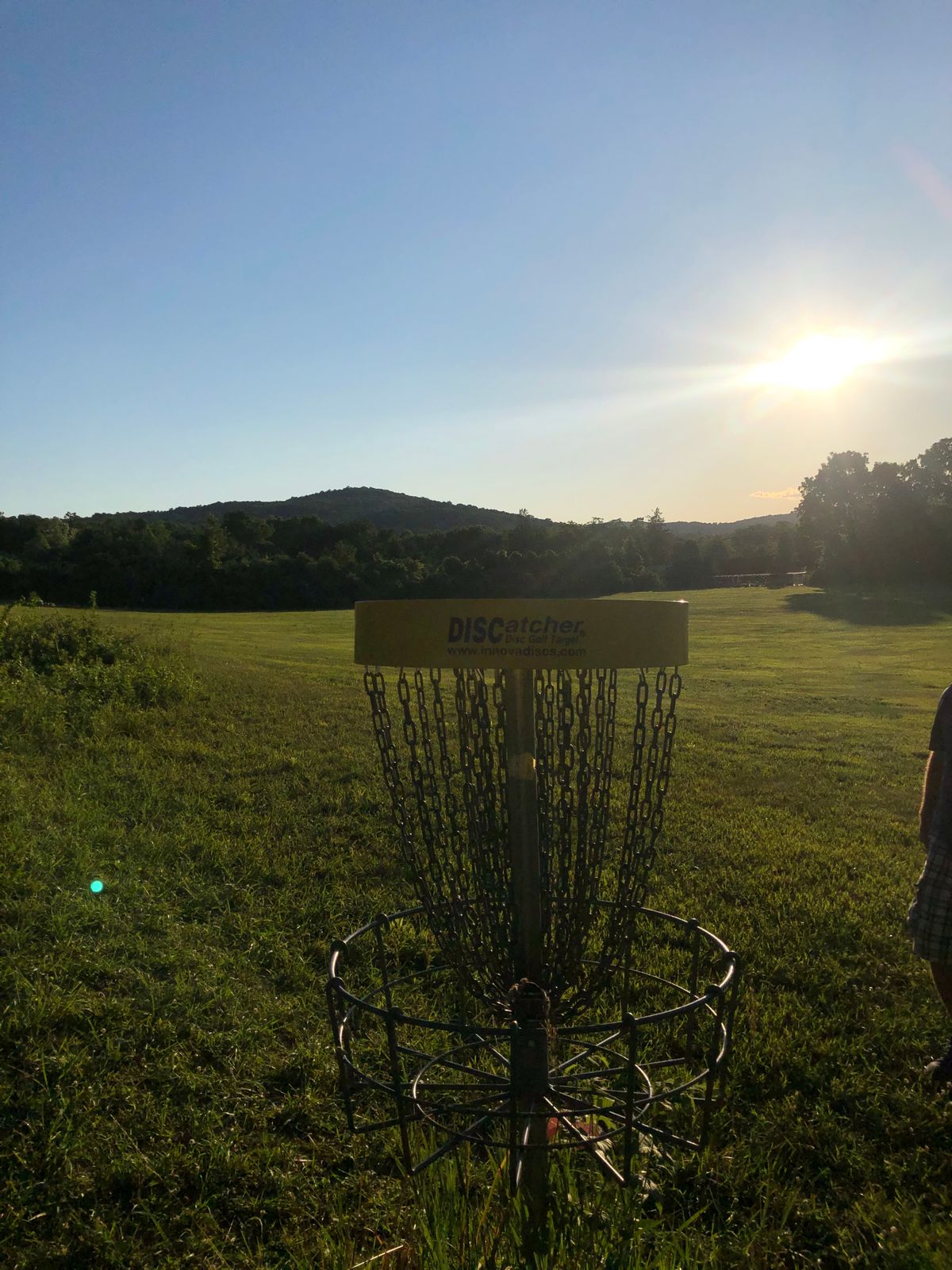Hole 16 basket