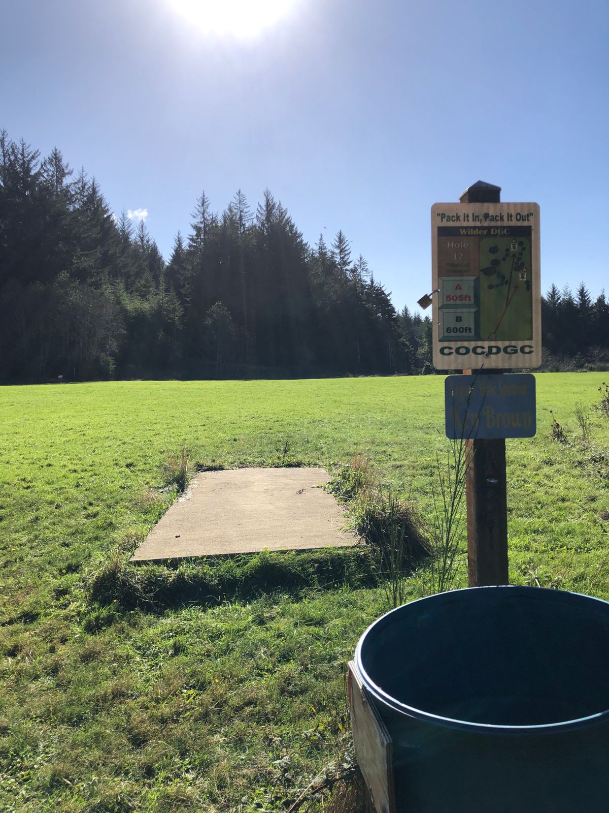 Hole 12.