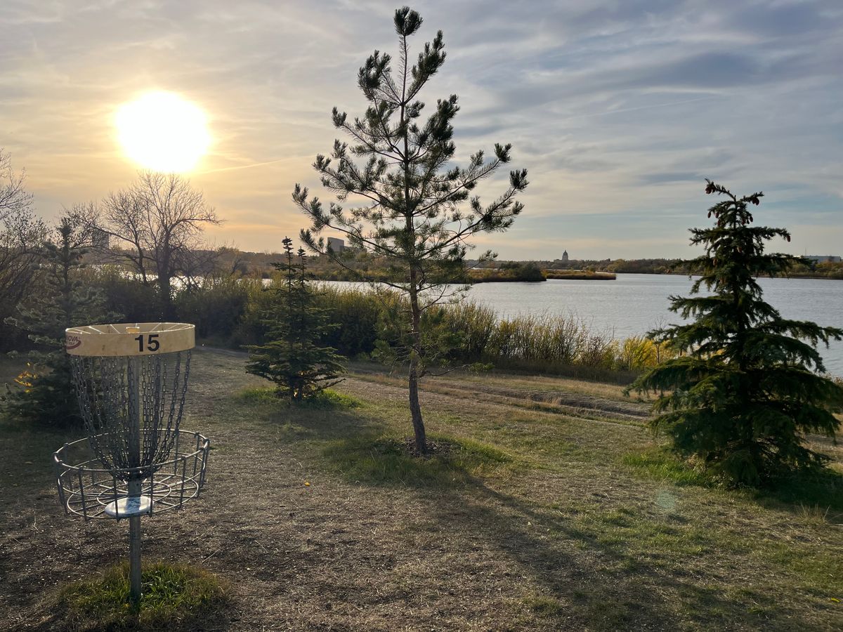 Hole 15 by the lake