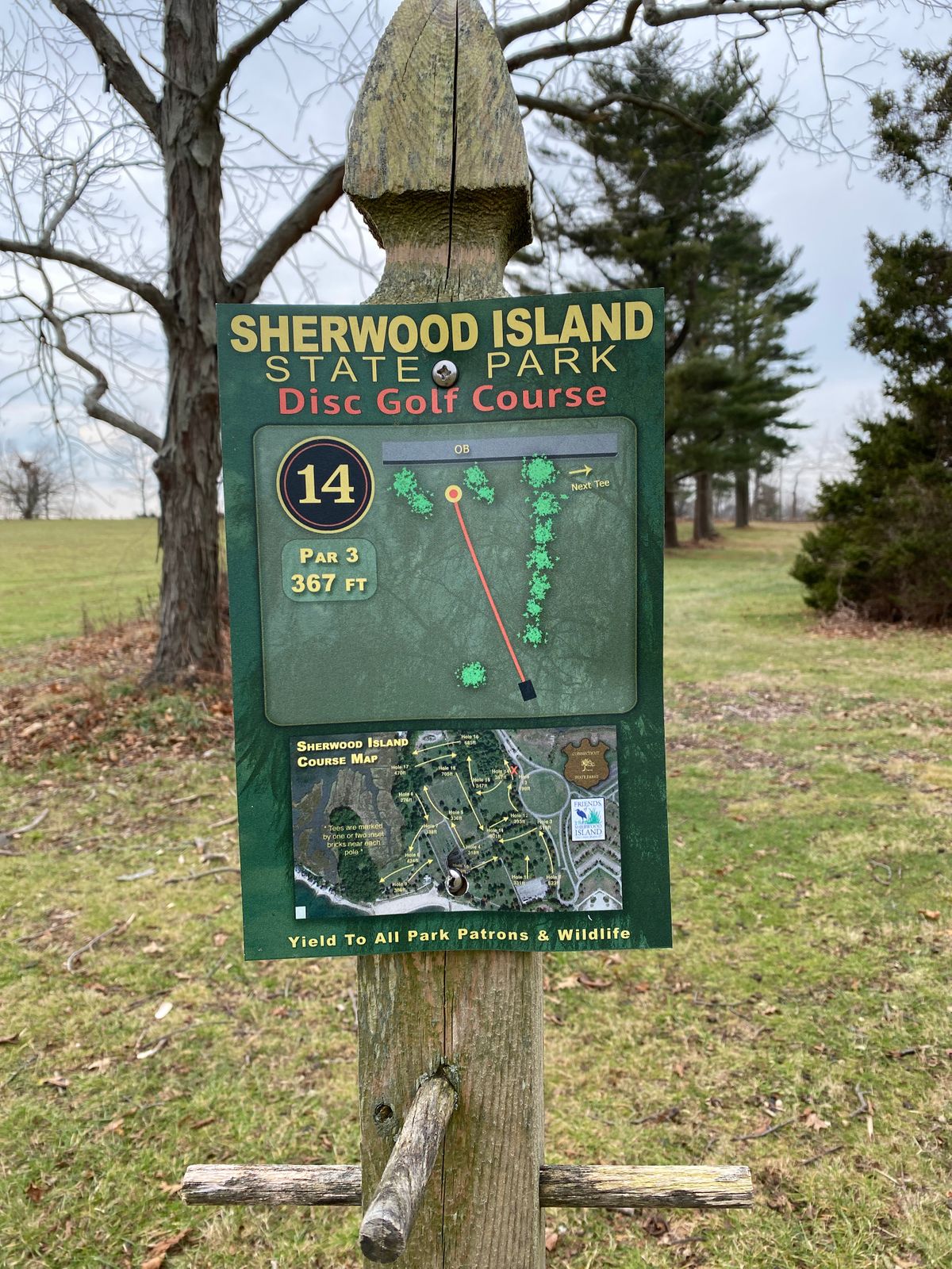 Now used as #6 on both layouts. Little overview map shows old layout (was inaccurate on holes 1 and 2).