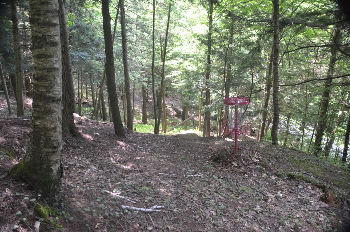Hole 2 green.