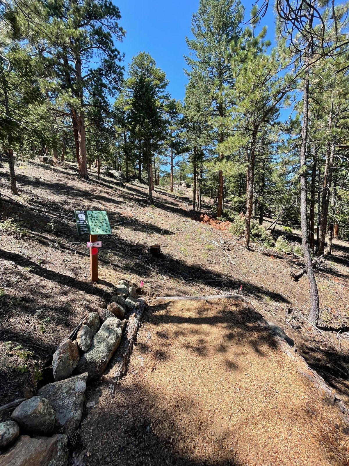 Hole 9 tee