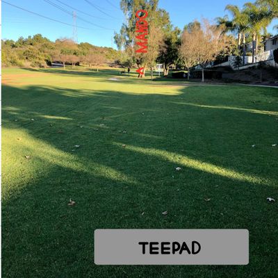 Hole 6: Mando to the Left of Tree