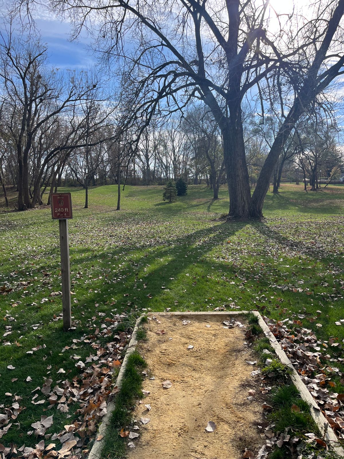 Hole 9 Tee