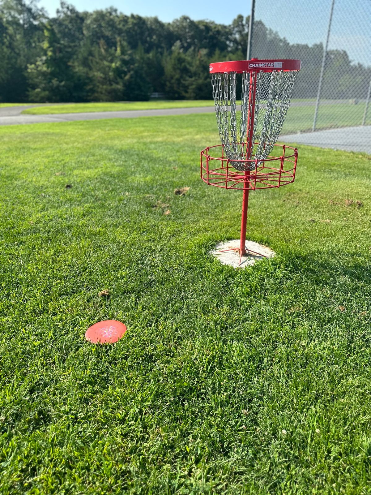 Forehand Firebird every time on 17. Parked it this time!