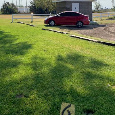 Hole 6 tee area