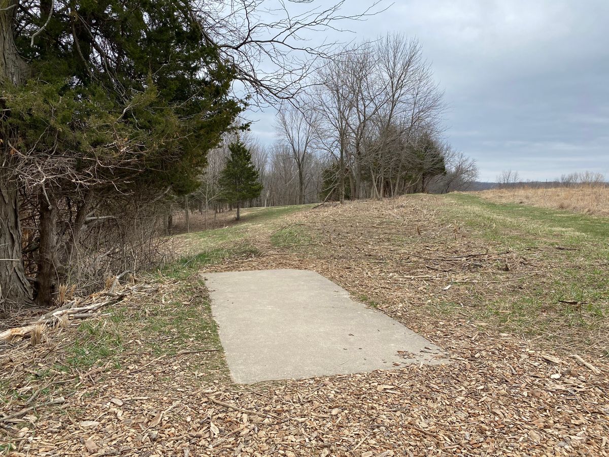 Hole 16 teepad 4/12/22