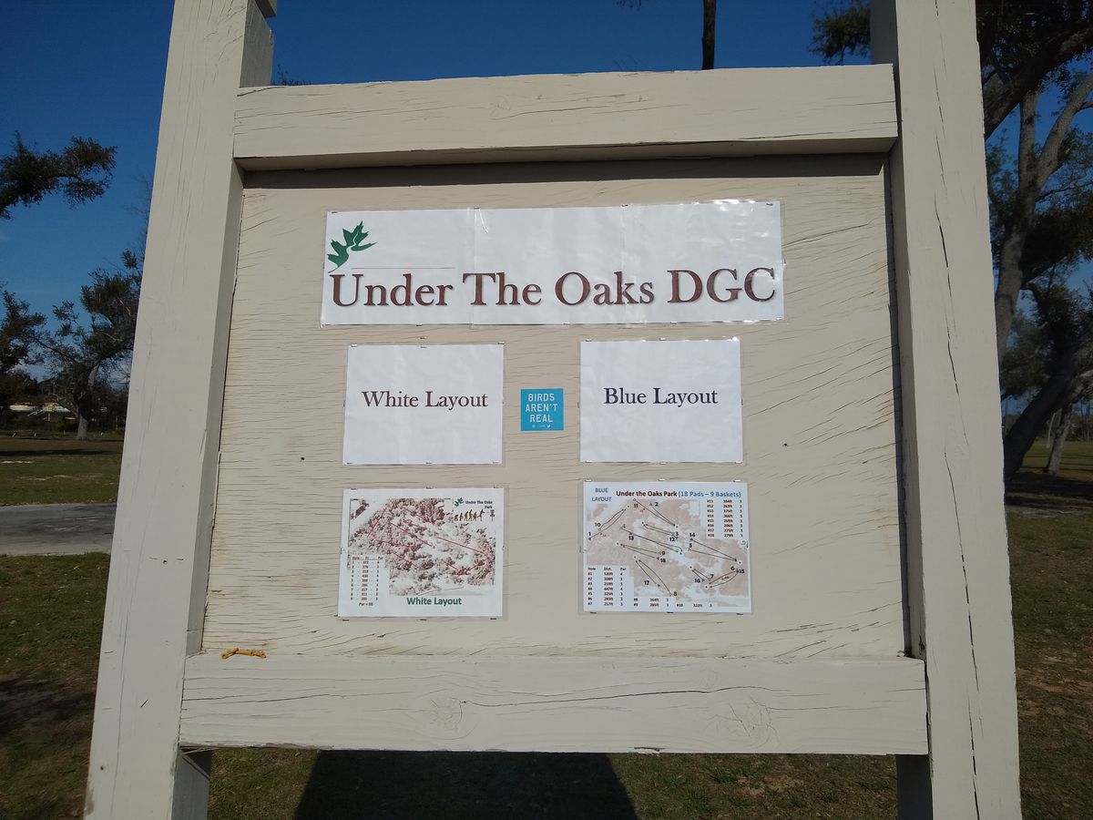 Welcome board / course maps