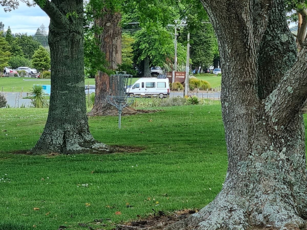 Hole 1 basket
