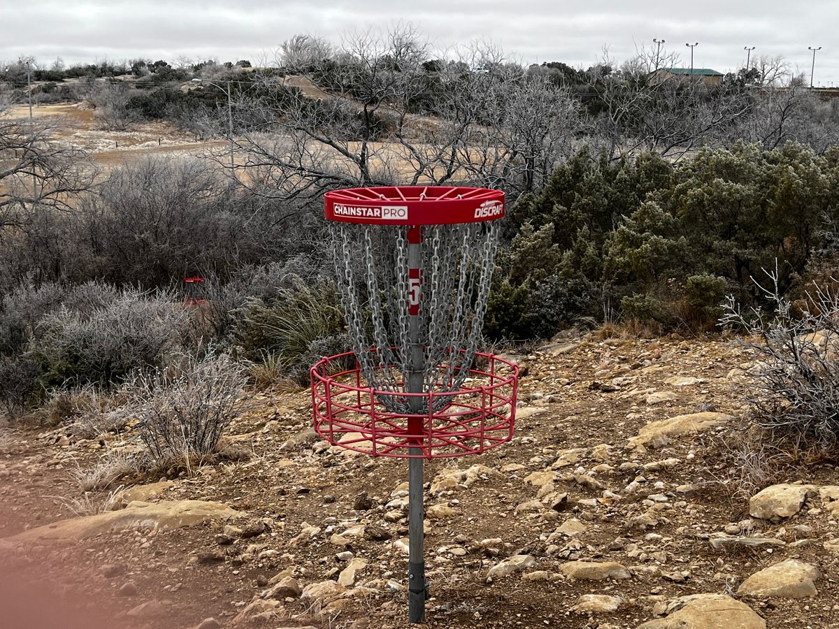 CTP Parkside hole 5 on a frosty day