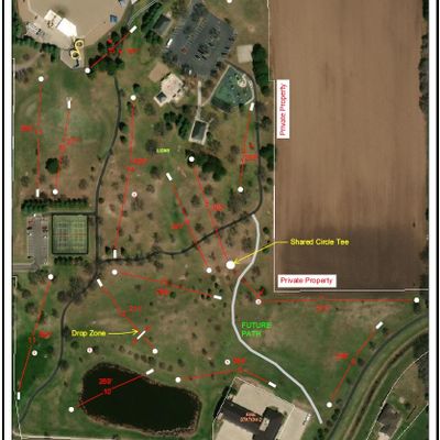 New course layout as being implanted summer 2024.