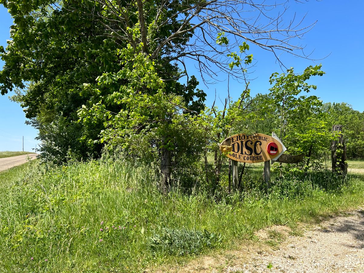 Entrance signage