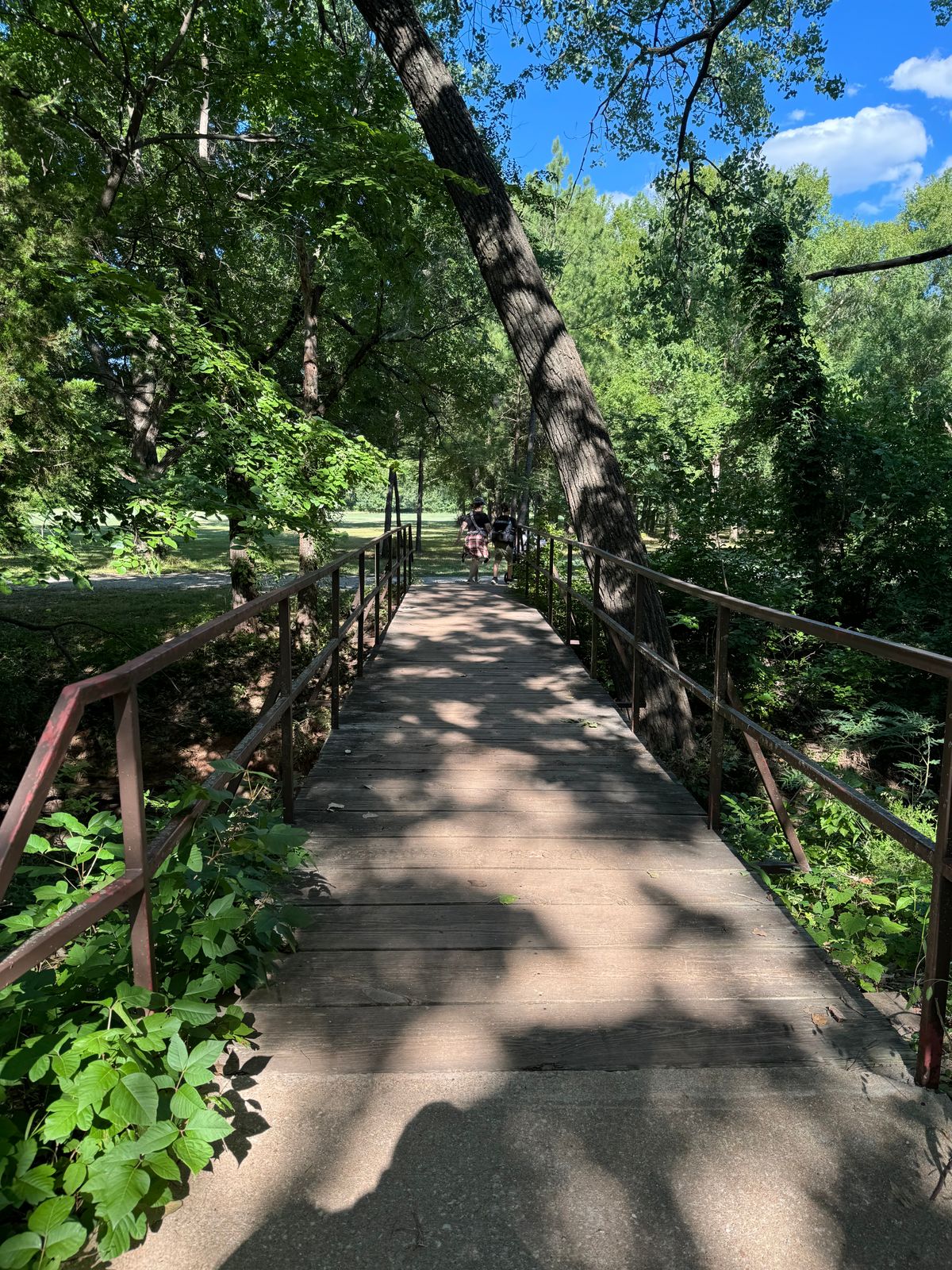 Bridge after hole 18 leading to exit.