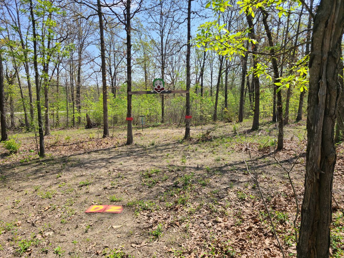 The clown on hole 2