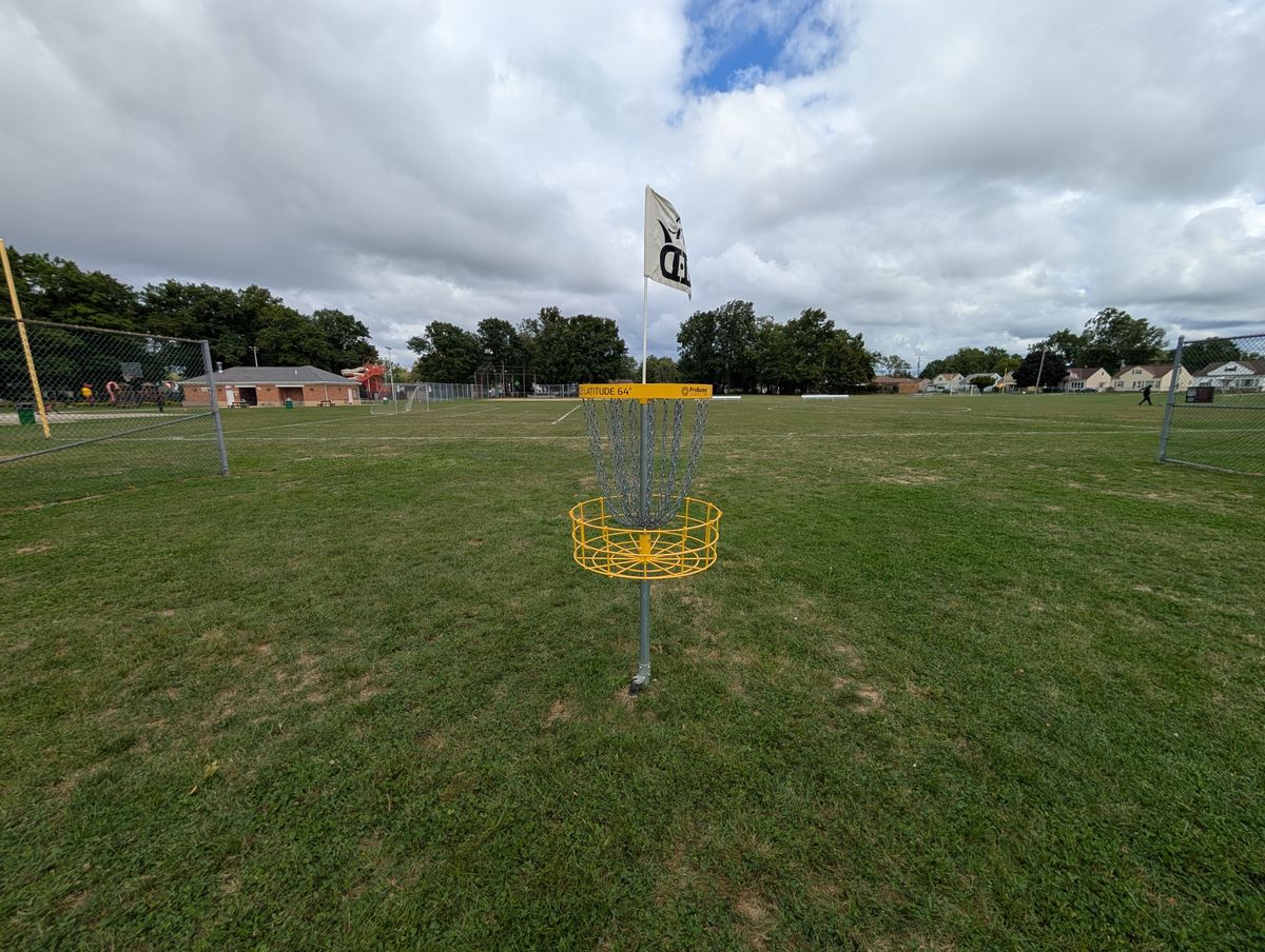 Practice Basket area, between volleyball courts 