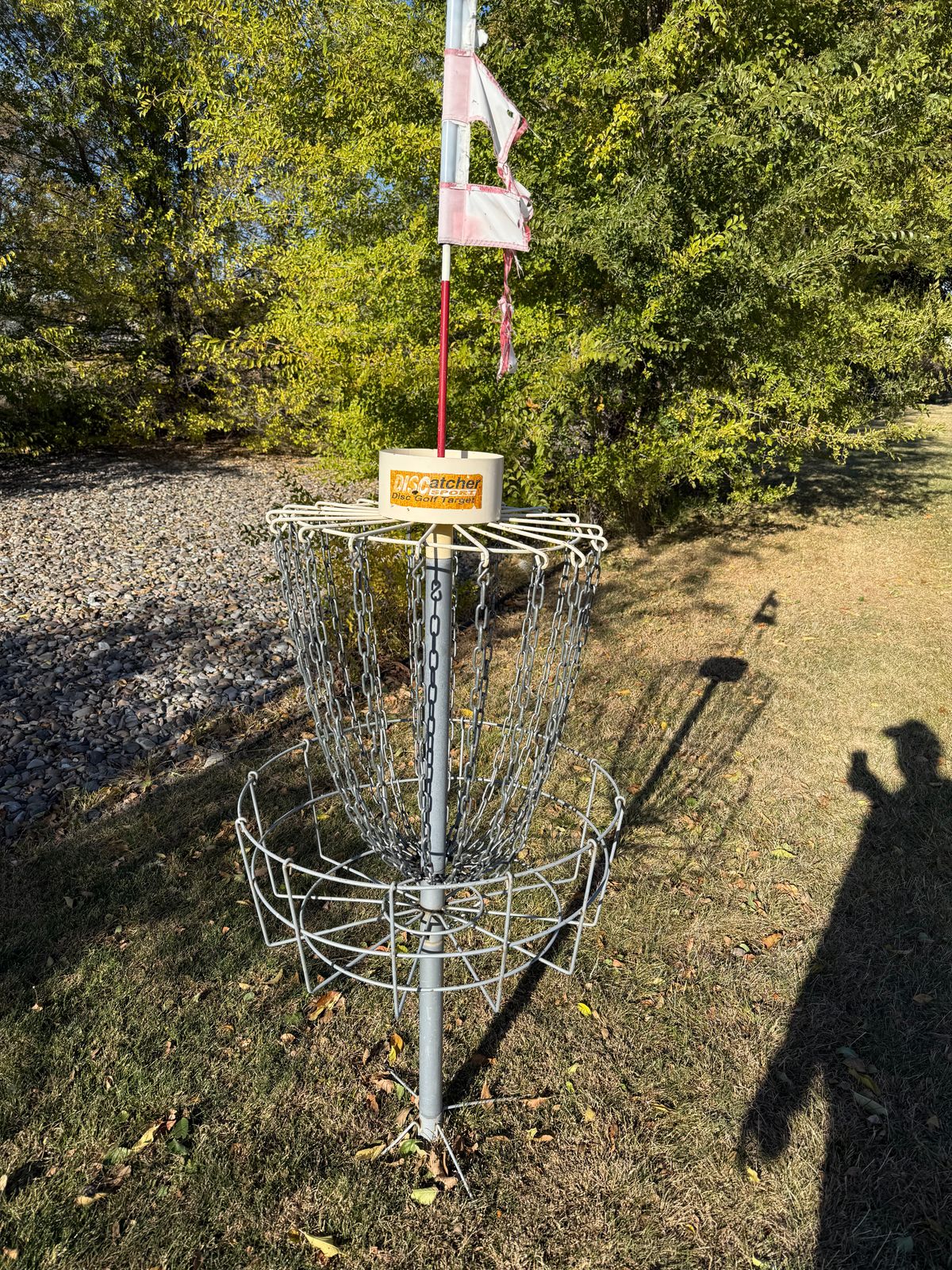 Hole 1 basket