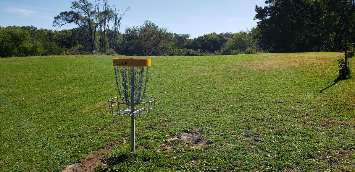 Hole 9 basket