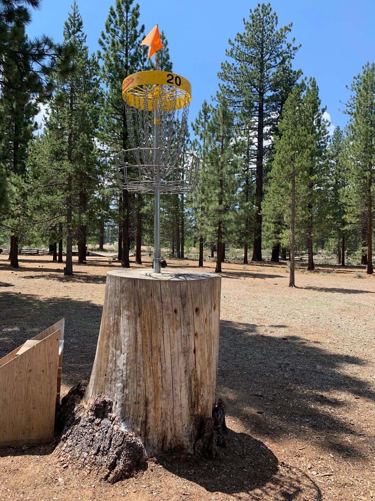Hole 20, elevated.