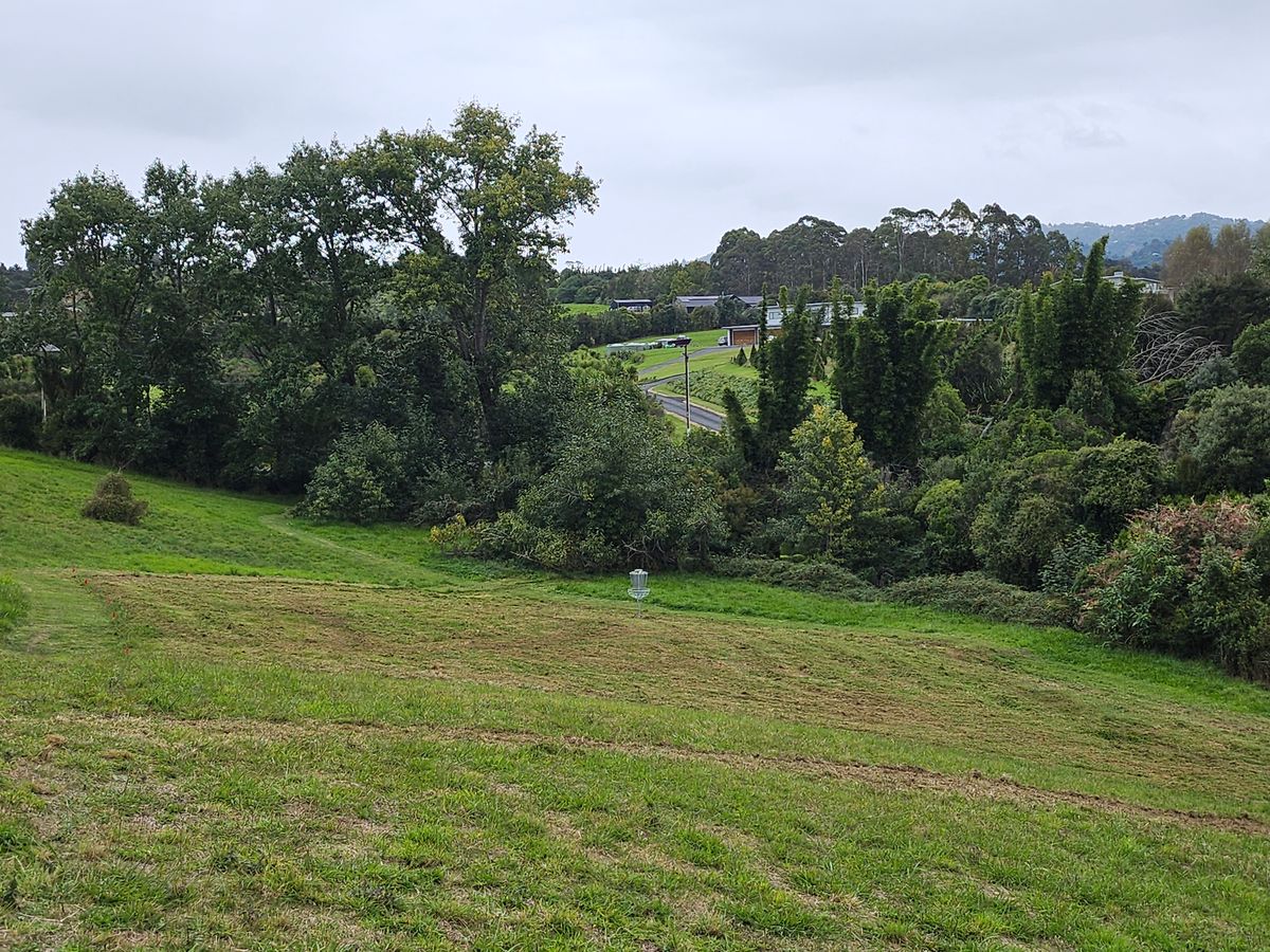 Hole 10's middle placement green
