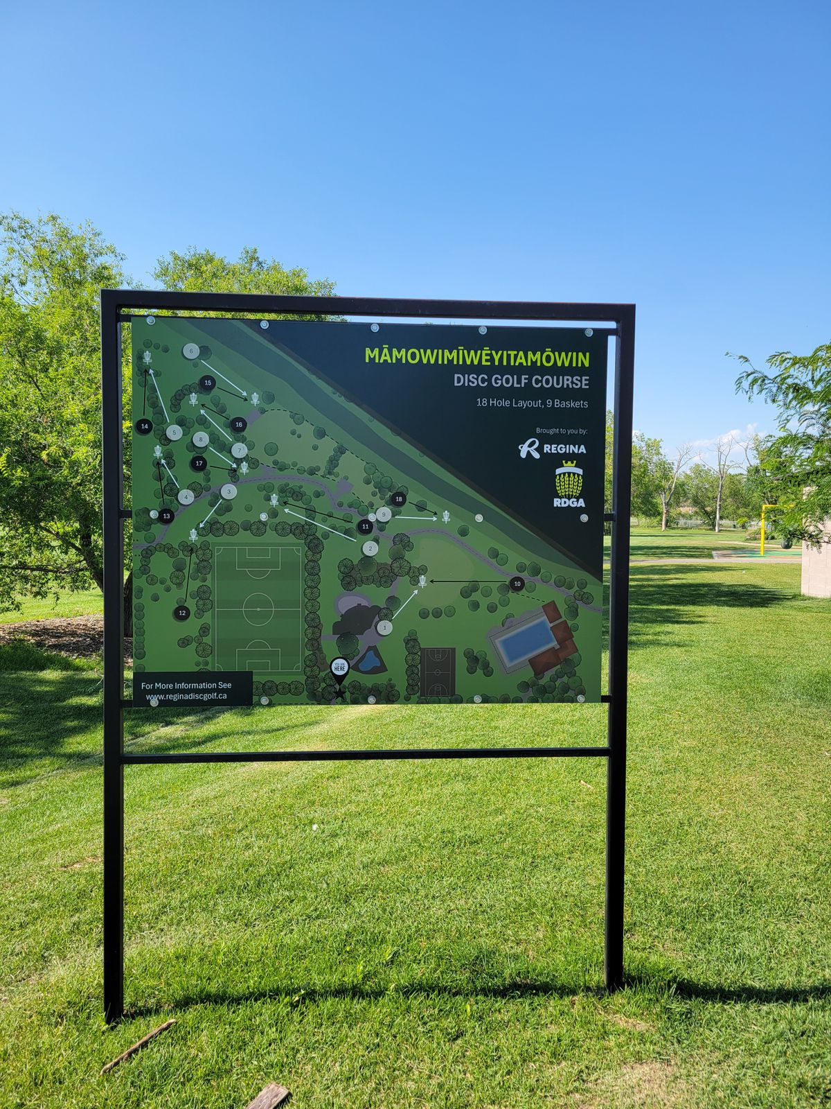 Main course sign