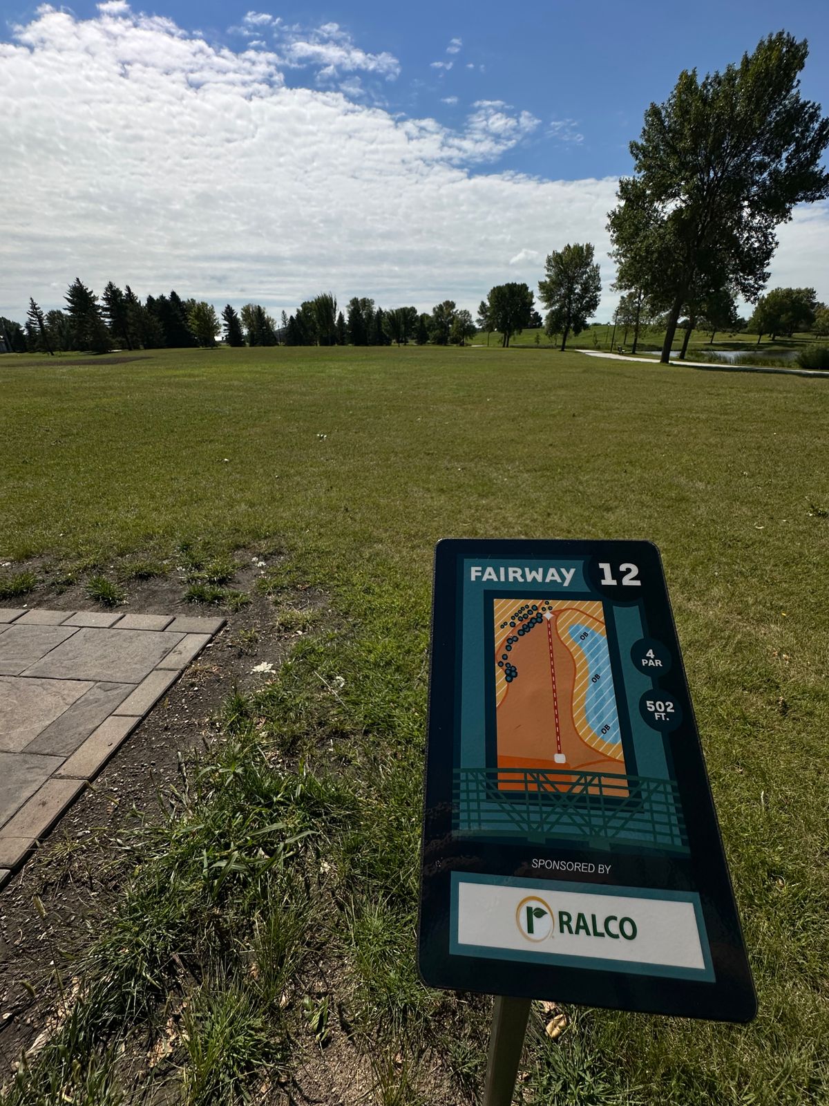 Tee pad 12