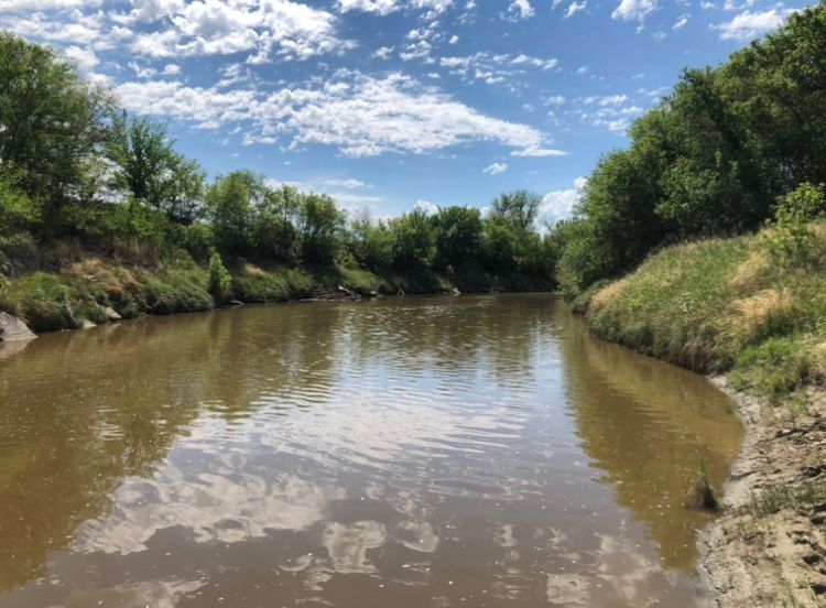 Course View of Knife River