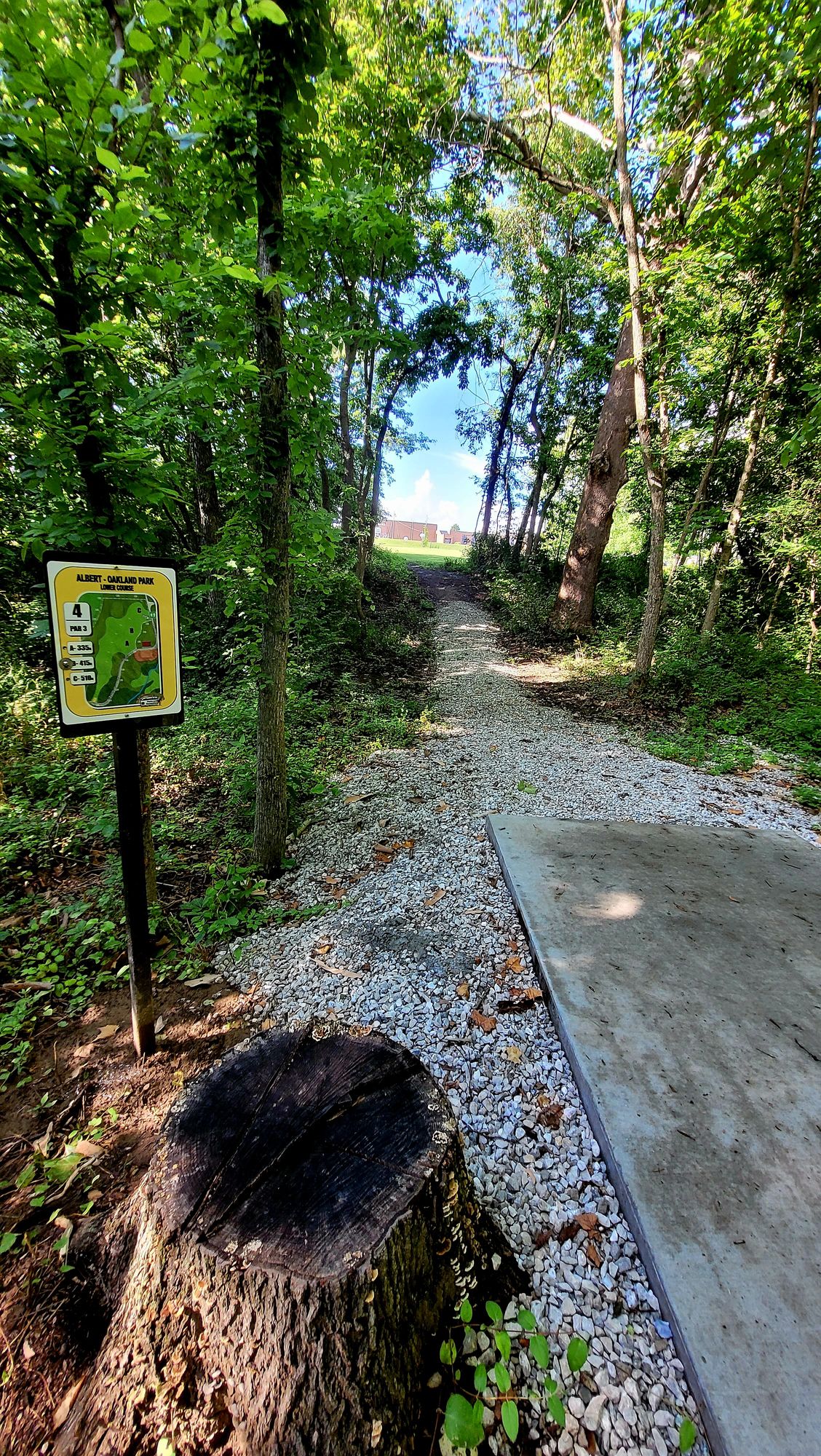 New Hole 4 Long Tee