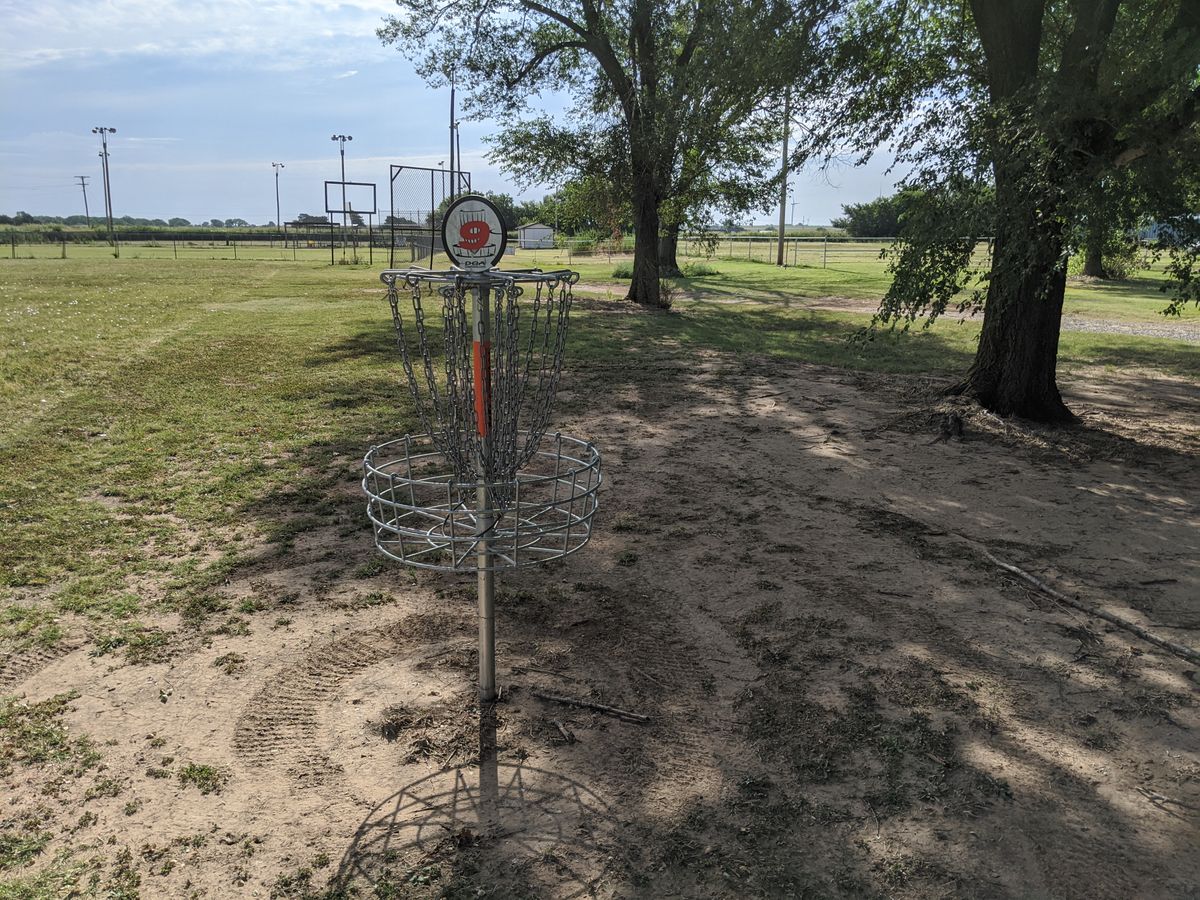 Hole 9 basket