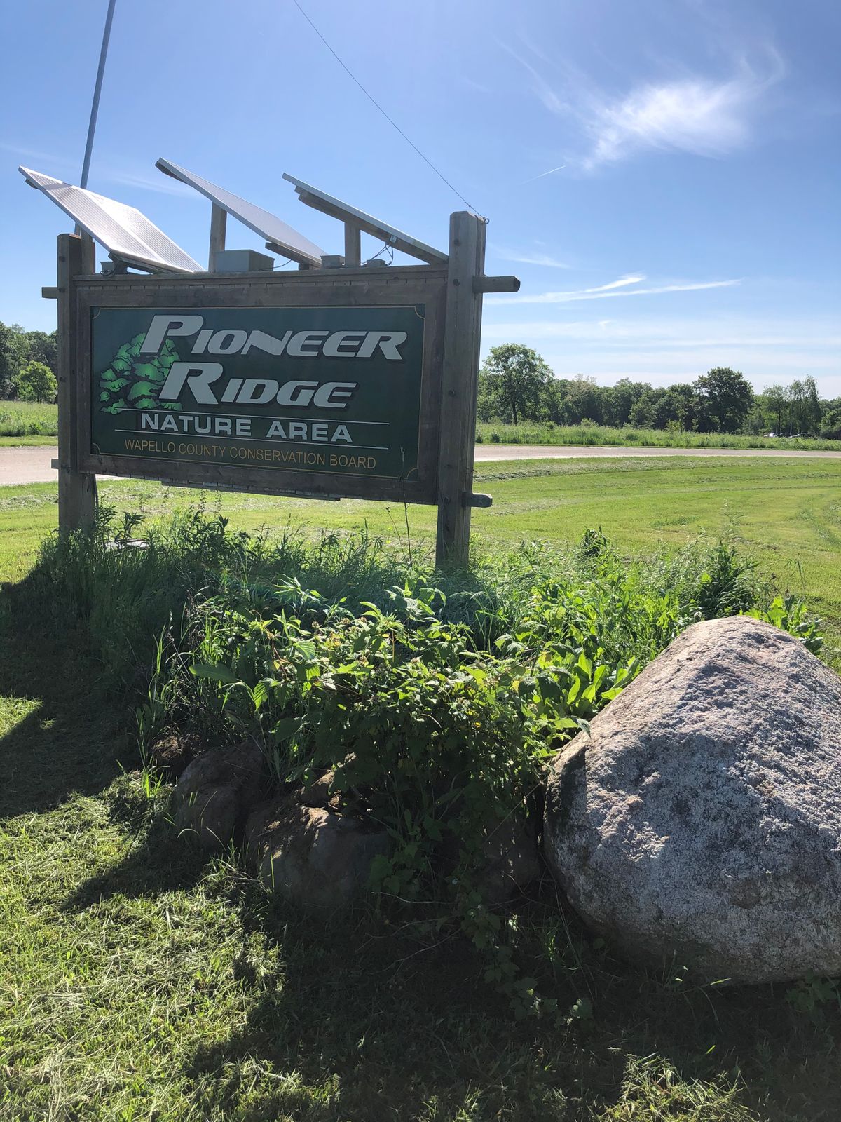 Sign visible from highway