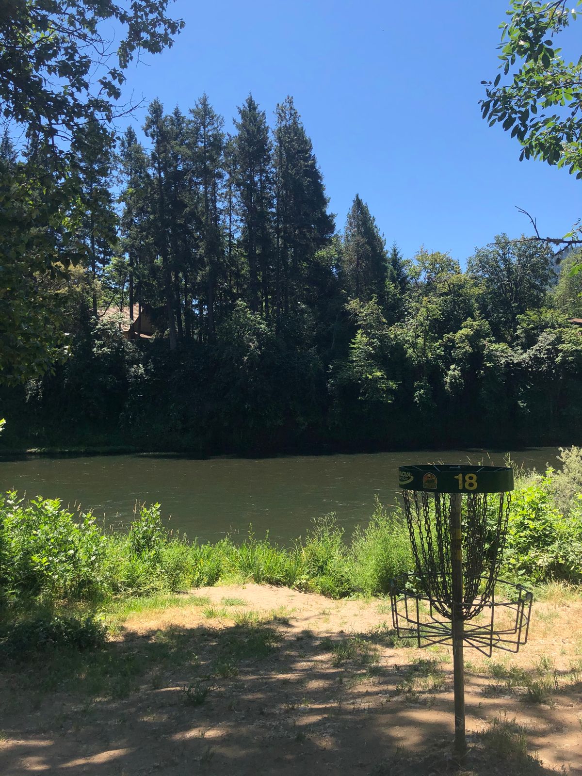 Last hole on the Rogue River