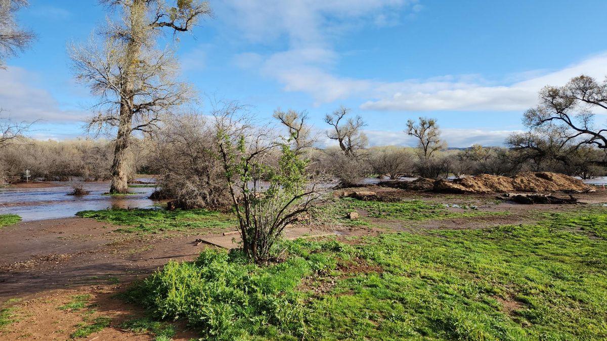 3/16/23 Course flooded after Verde River crested to 15.74 feet.