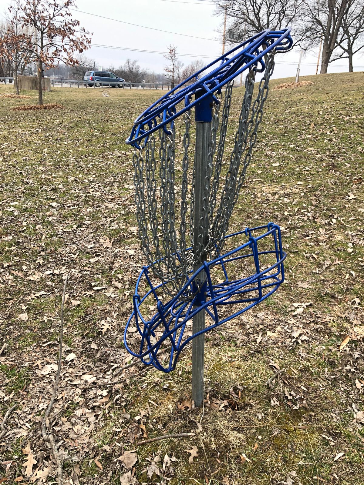 Post-2022 Winter. Looks like a tree did some damage.