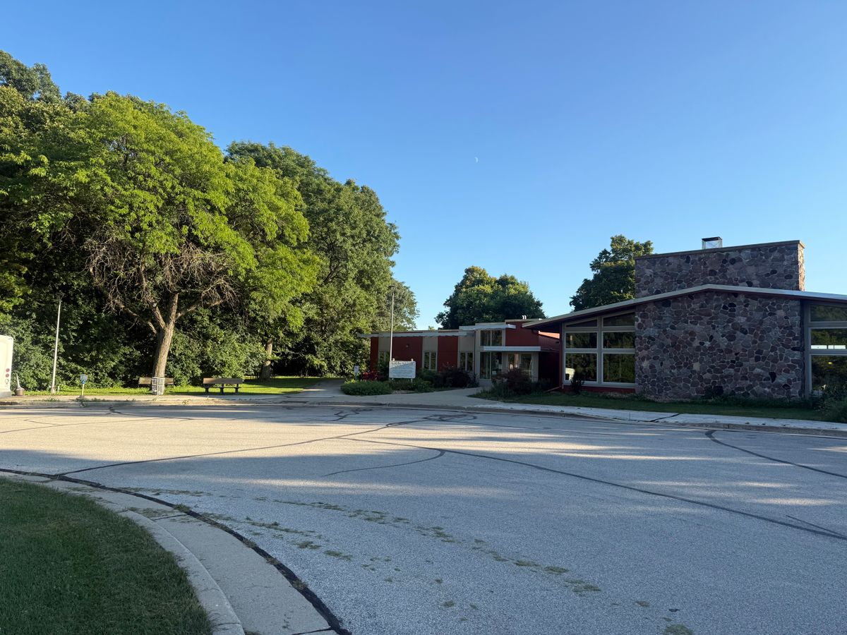 Super difficult to find but follow the road and it will take you to the community center park area
