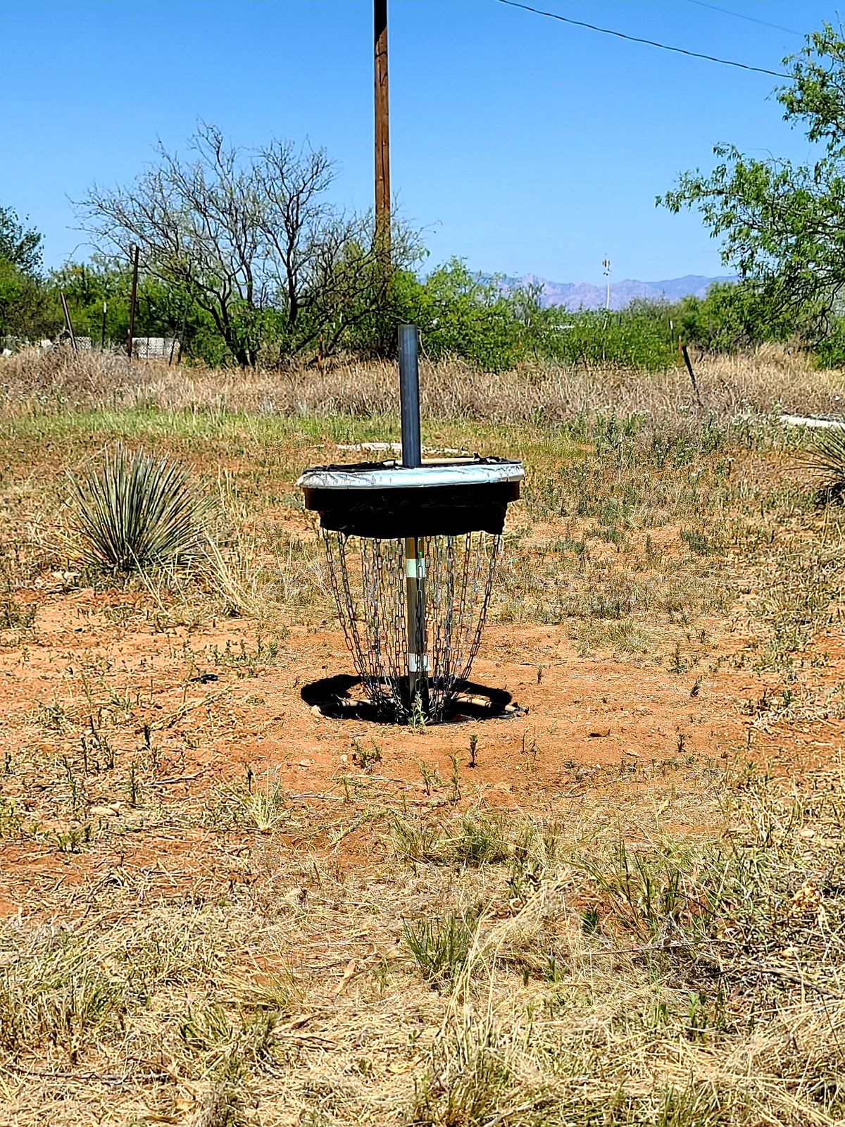 Ground basket for holes 4 & 14.