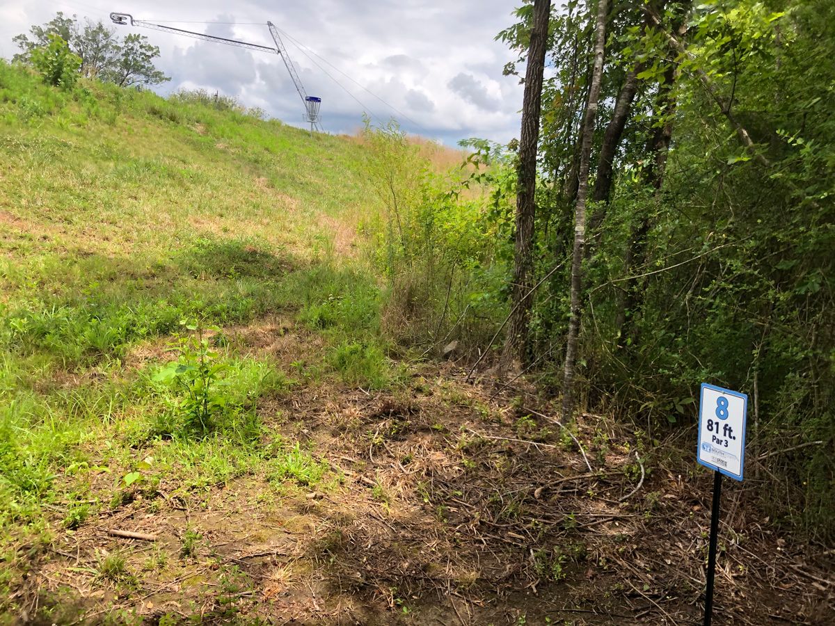 Hole 8 tee