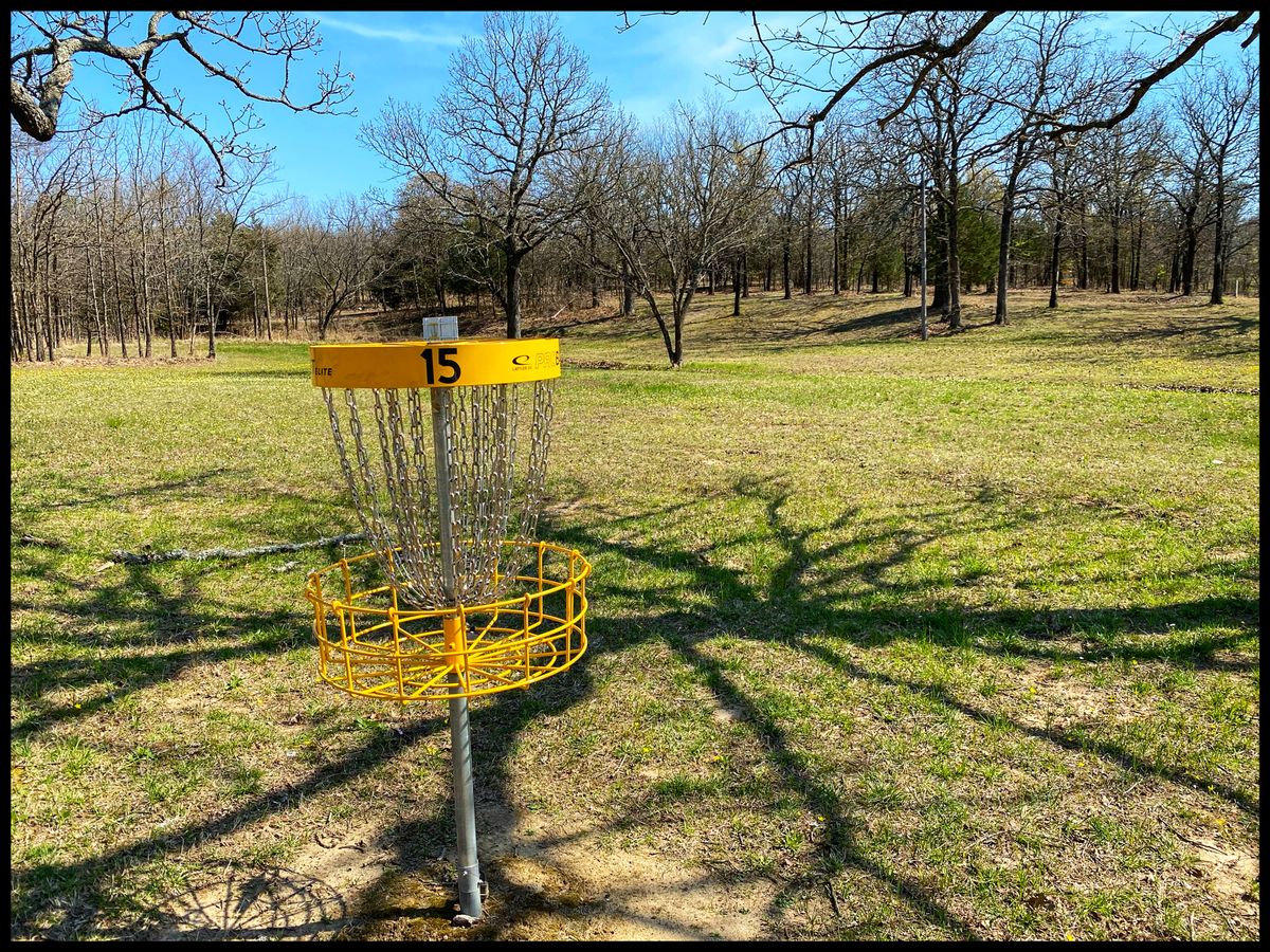 #15 green looking back up to Tee