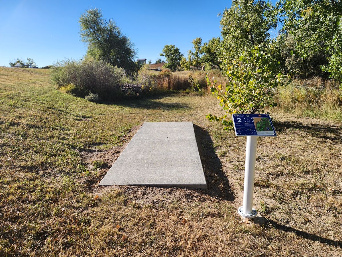 Hole 2 tee box