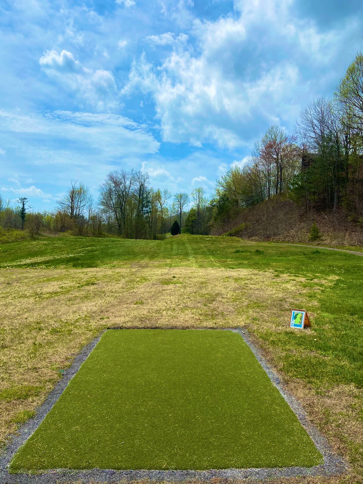 Tee of hole 9
