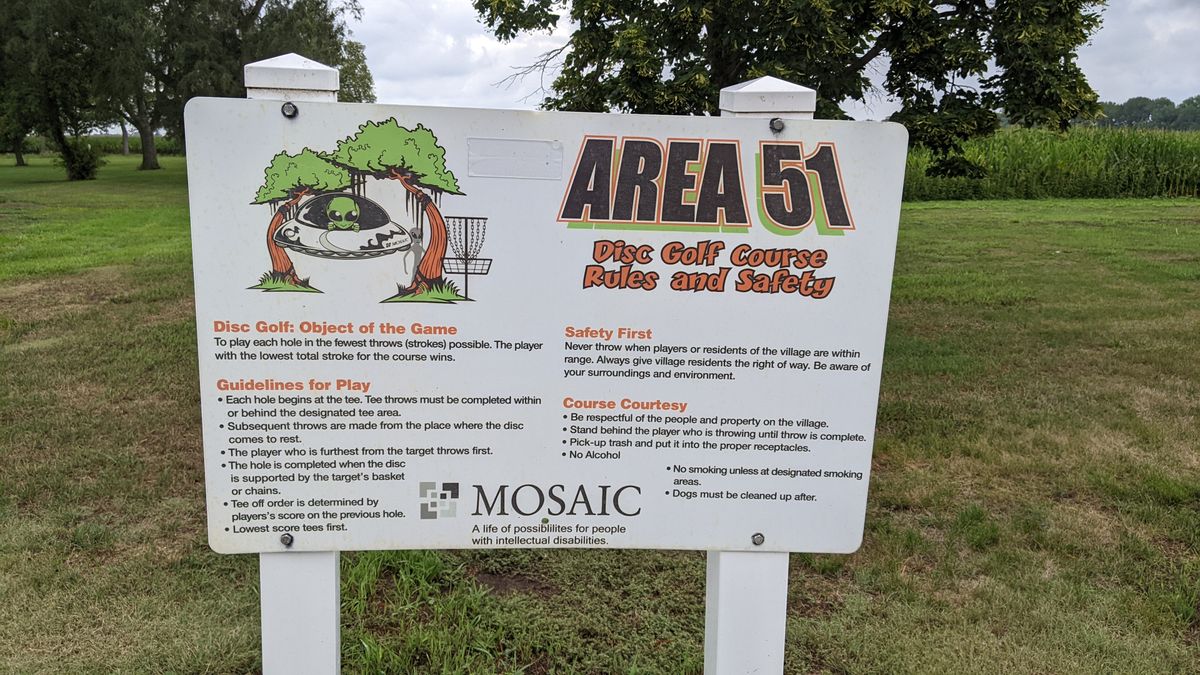 Area 51 Disc Golf Course