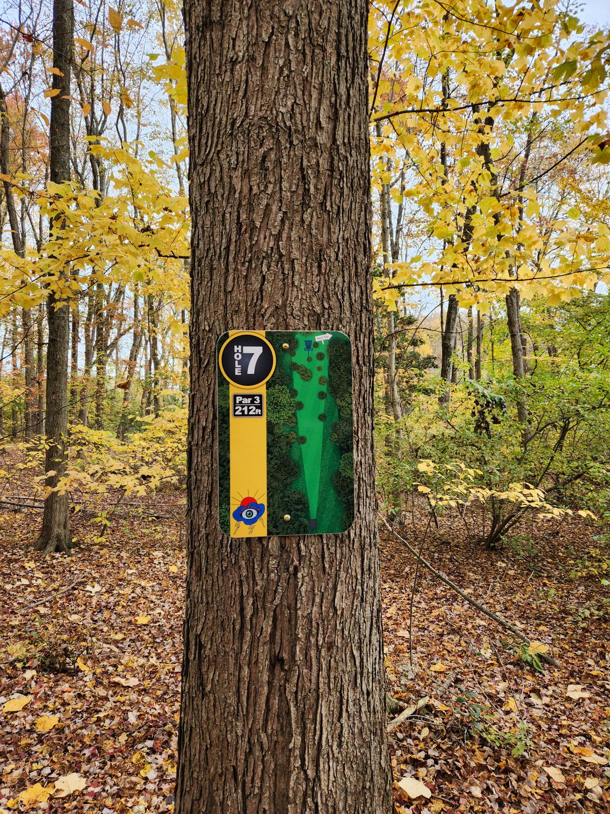 Hole 7 sign
