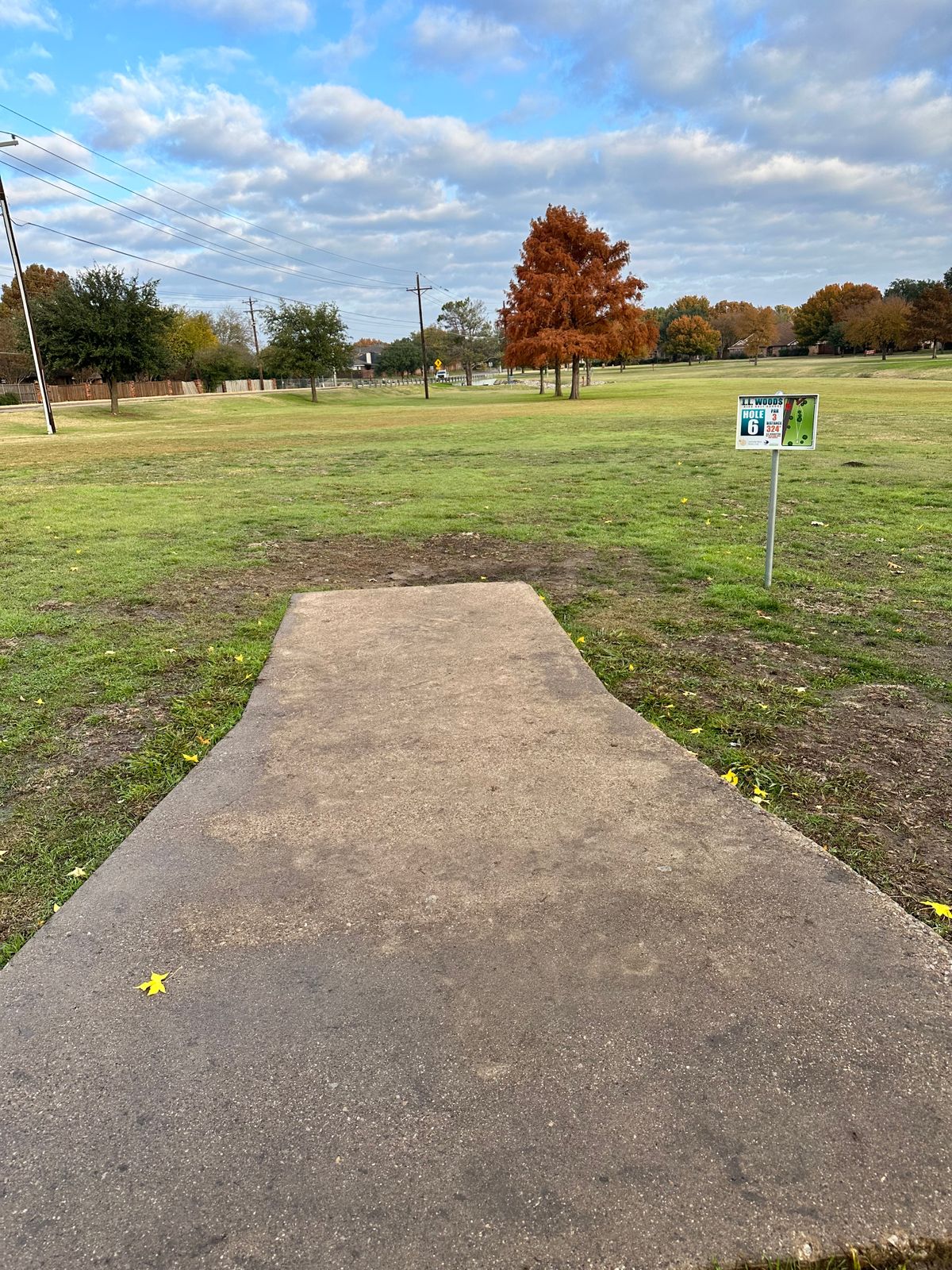 Hole 6 Tee Pad