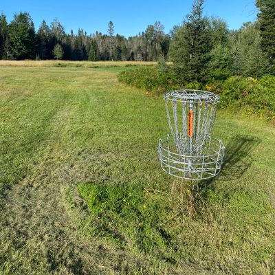 From behind the hole 6 basket.