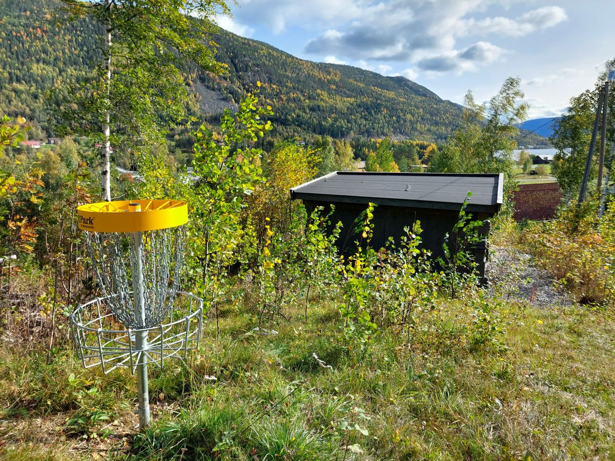 Hole 9 and the back of the gapahuk
