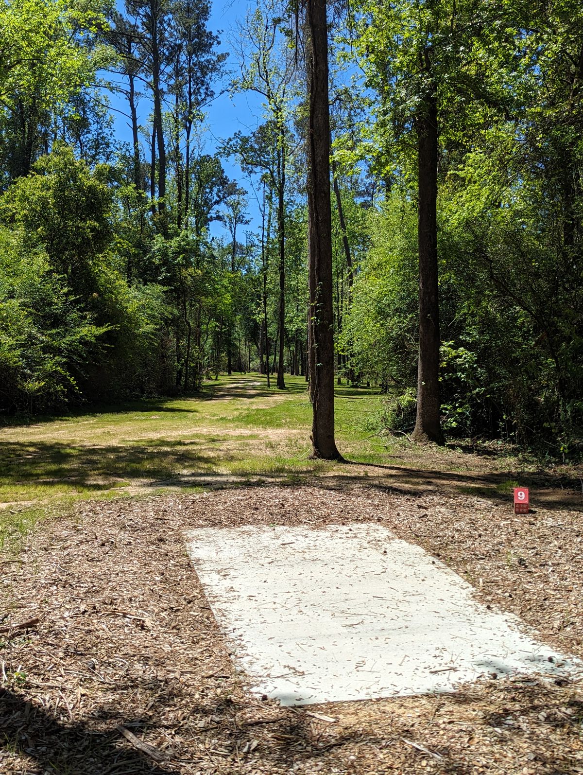 Hole 9 Red Pad