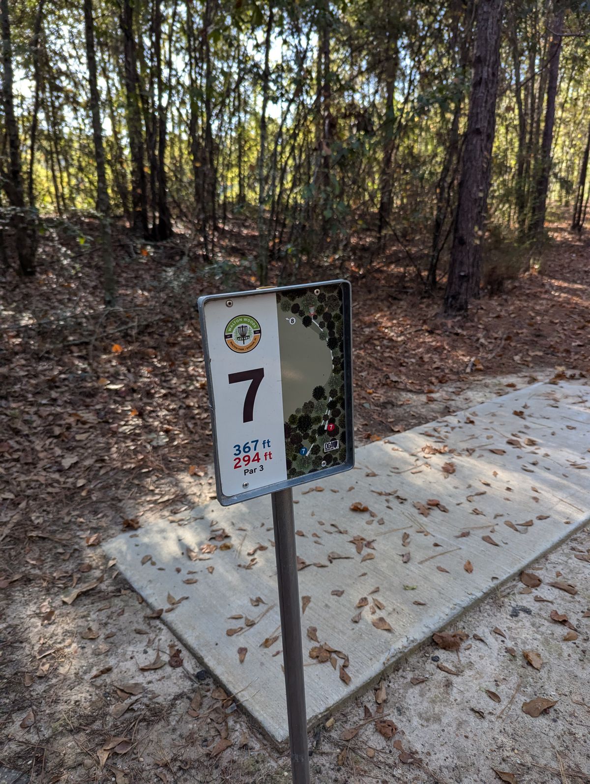 Tee sign of 7