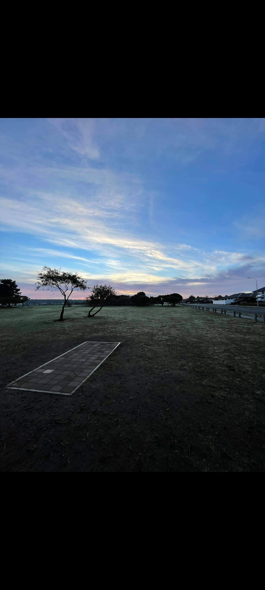 Hole 1 tee pad