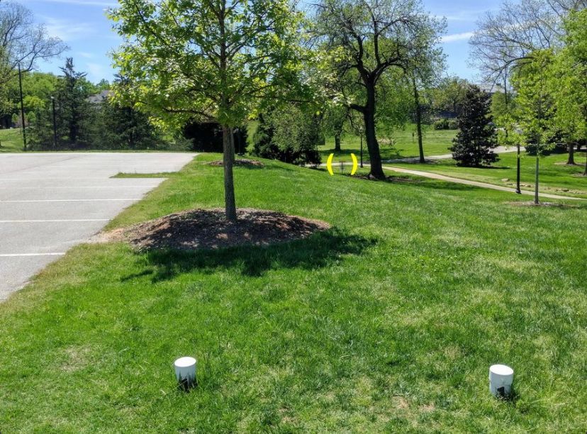 #1 tee to basket