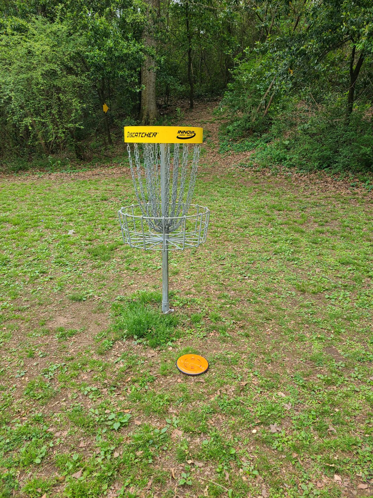 One of the basket for hole 5