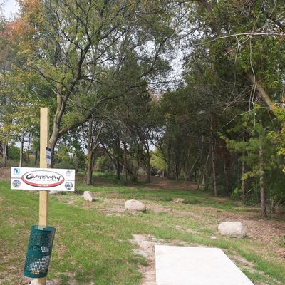 Hole 1 tee box
