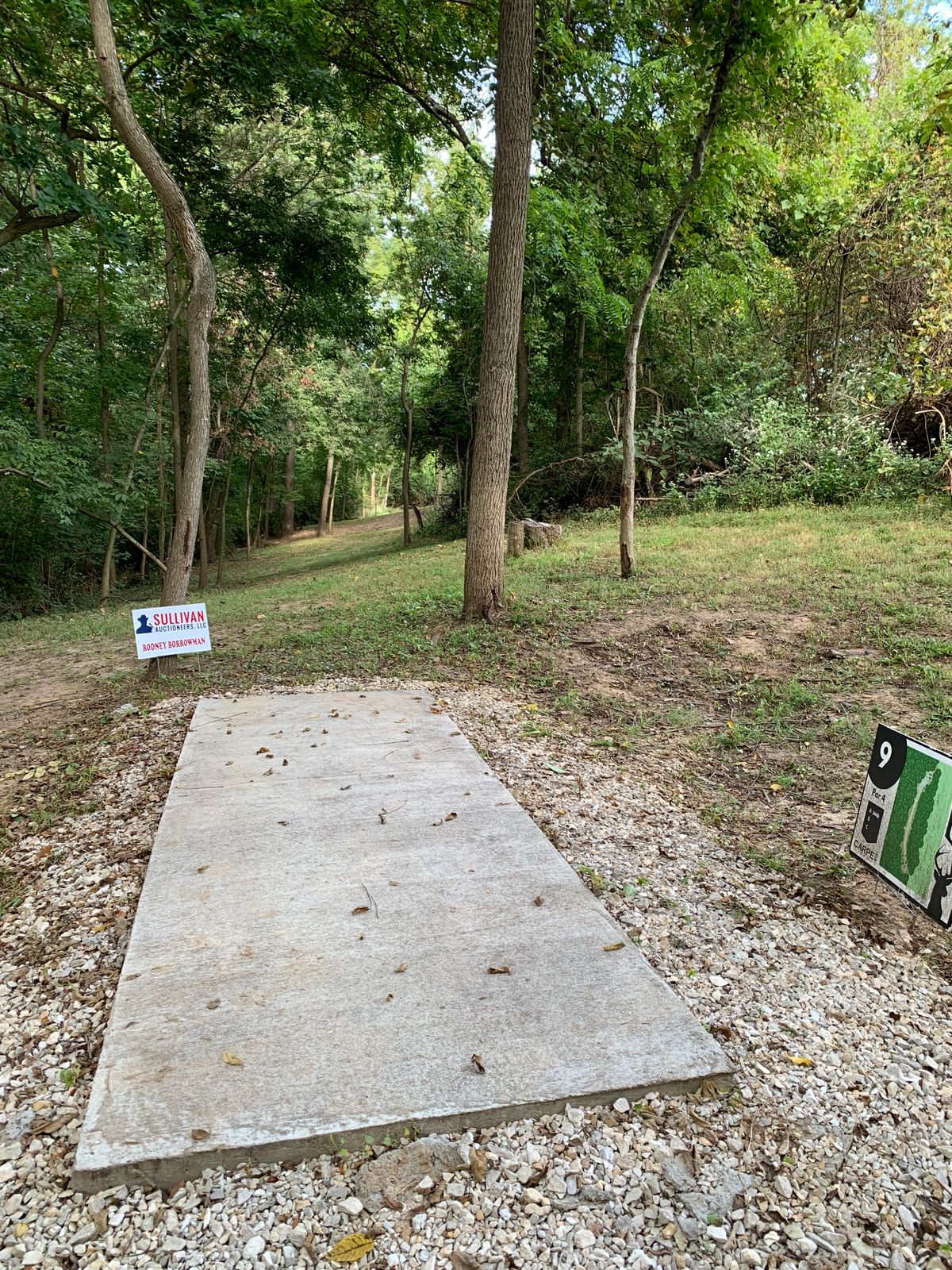 Hole 9 Tee Shot